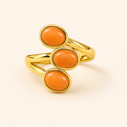 Tangerine Luxe Ring Stainless Steel Ring