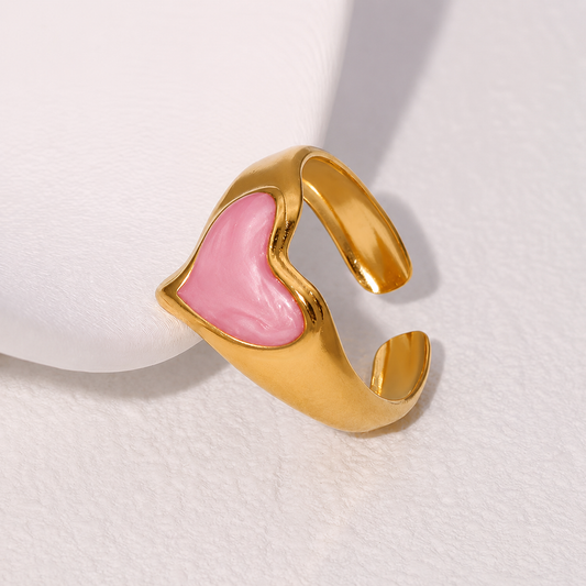 Elegant Exquisite Pink Heart