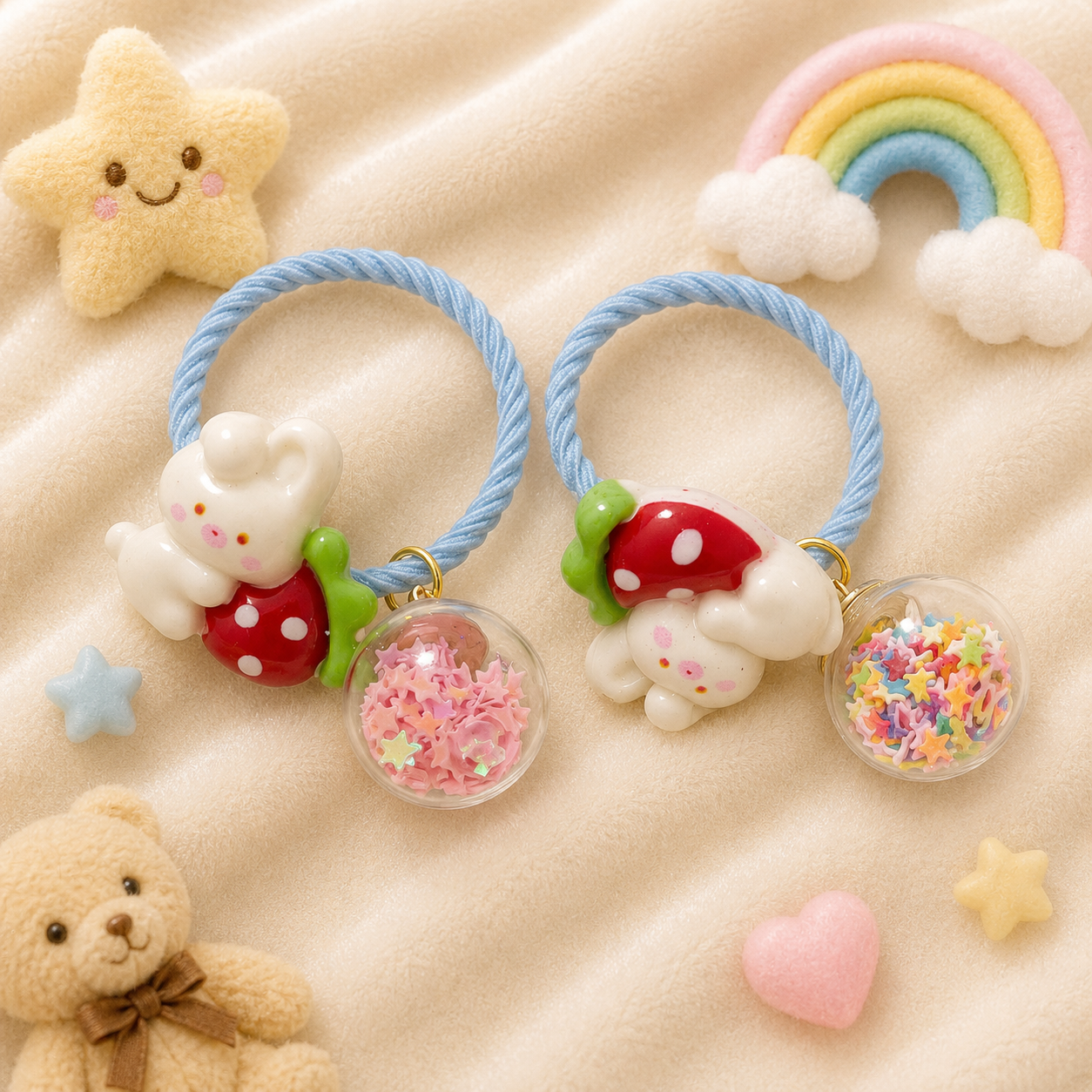 Ponytail Rubber Band For Kids Baby Girl