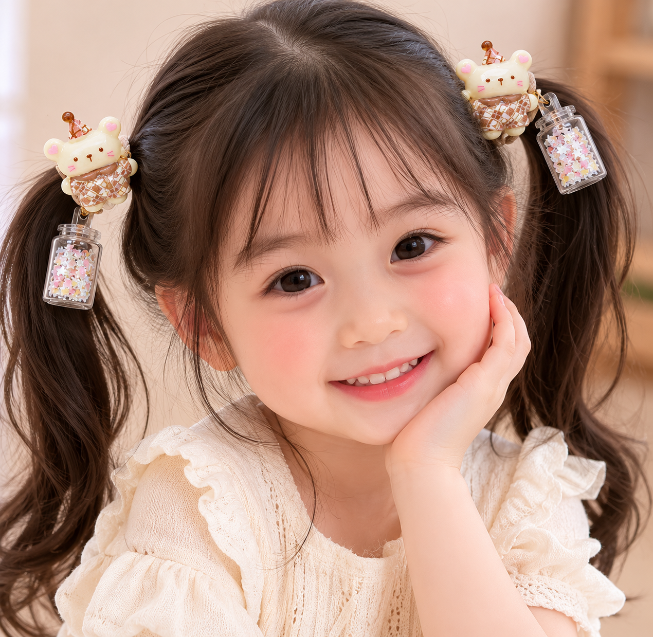 Ponytail Rubber Band For Kids Baby Girl