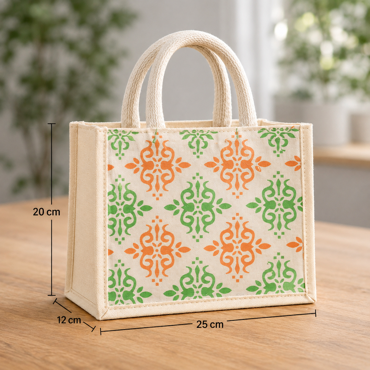 Desi Pattern Mini Tote bag