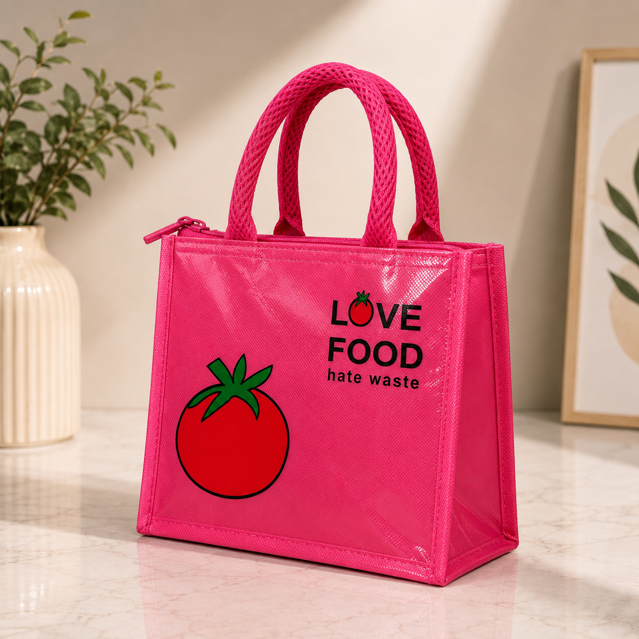 Tomato Pop Tote Bag