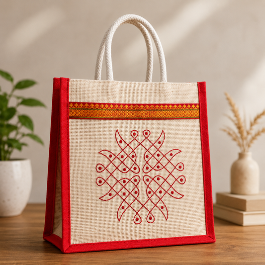 Heritage Inspired Reusable  Tote Bag