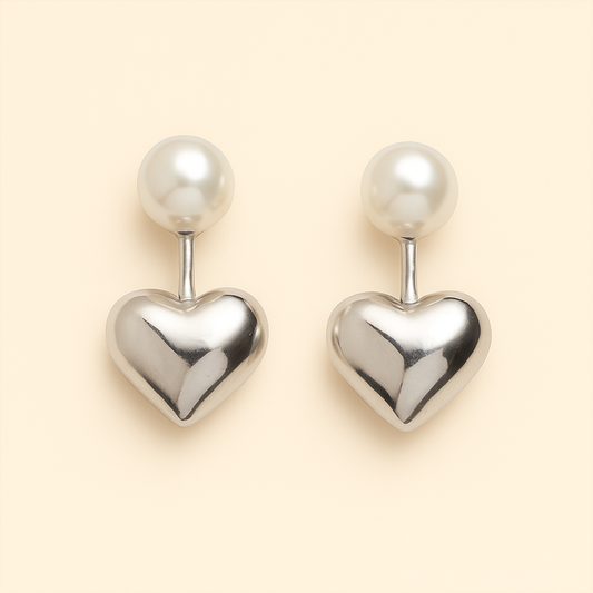 Eternal Elegance Heart Earrings