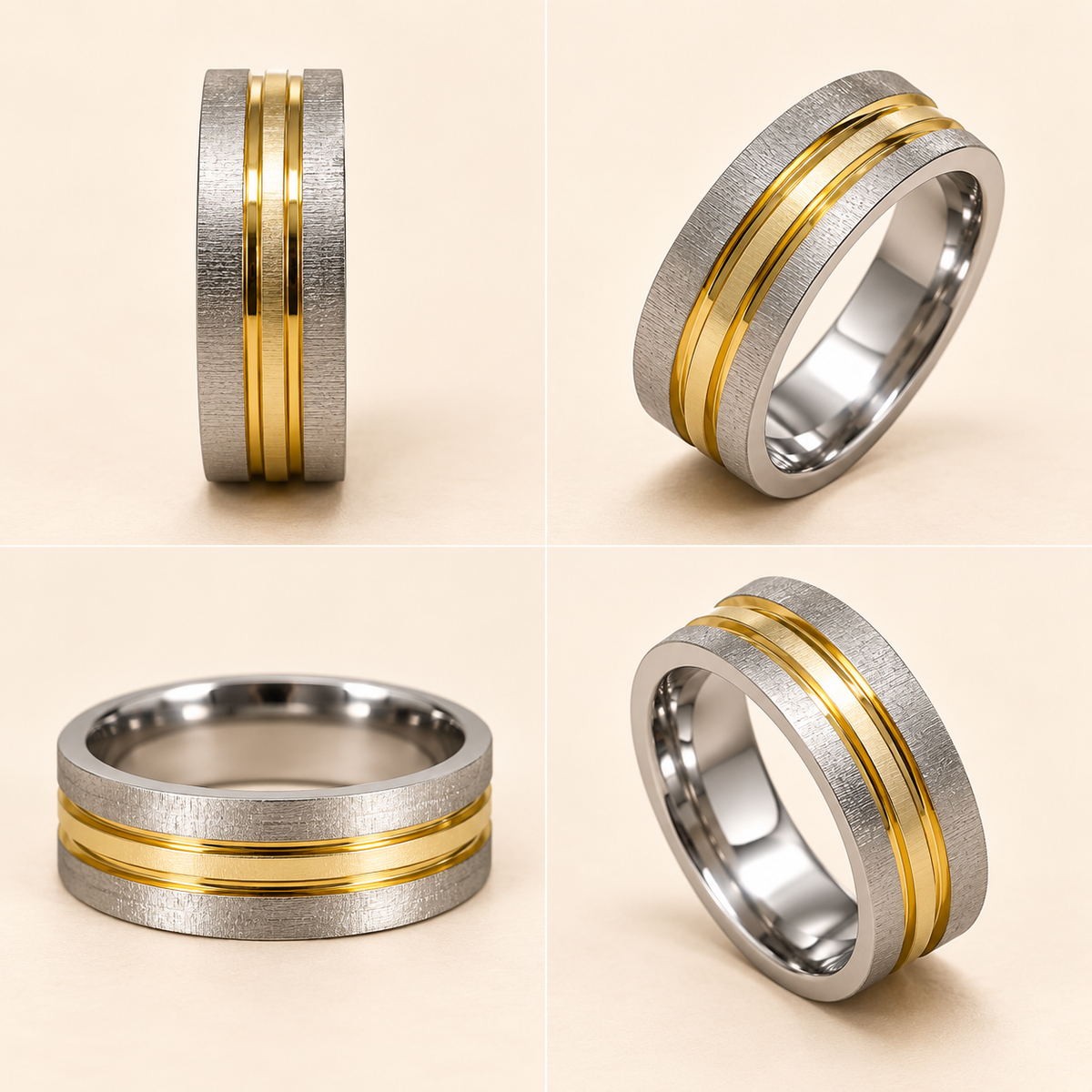 Men - Steel Royale Ring