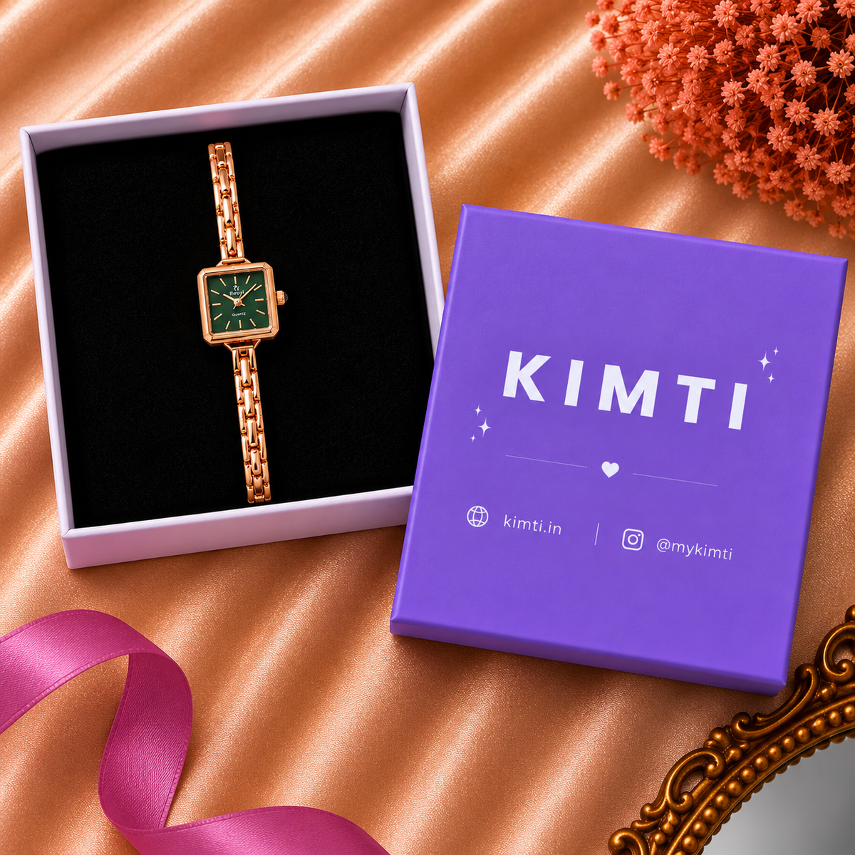 Golden Infinity Luxe Watch