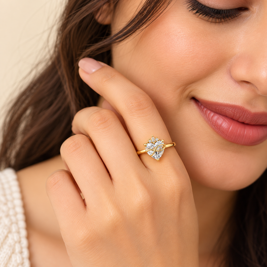 18K Gold Plated Luxe Ring