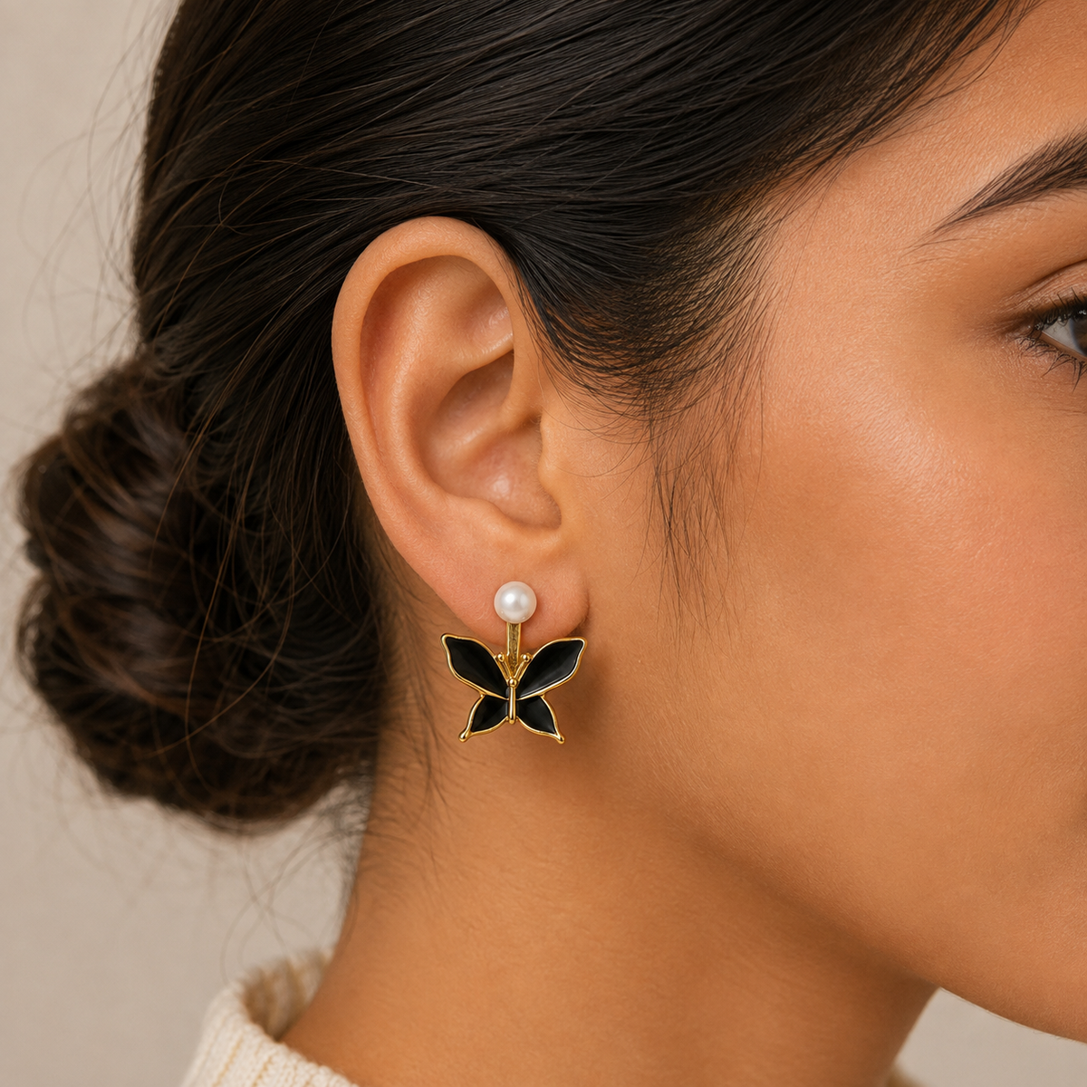 Korean Pearl Stud Earring