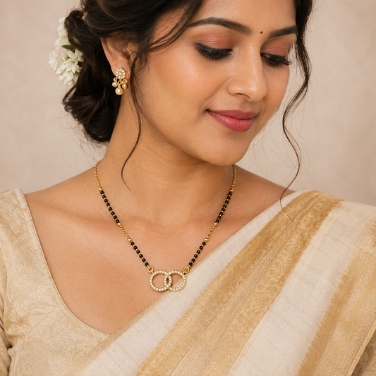Interlocking Circle Mangalsutra
