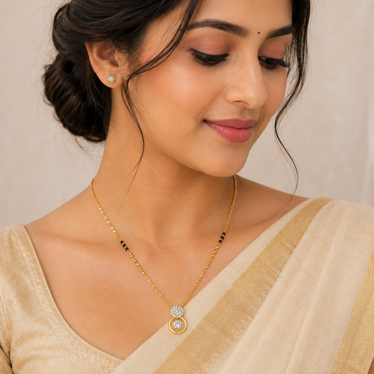 Sparkle Drop Mangalsutra
