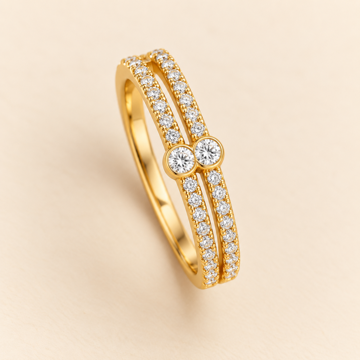 Aurora Spark  Adjustable Ring