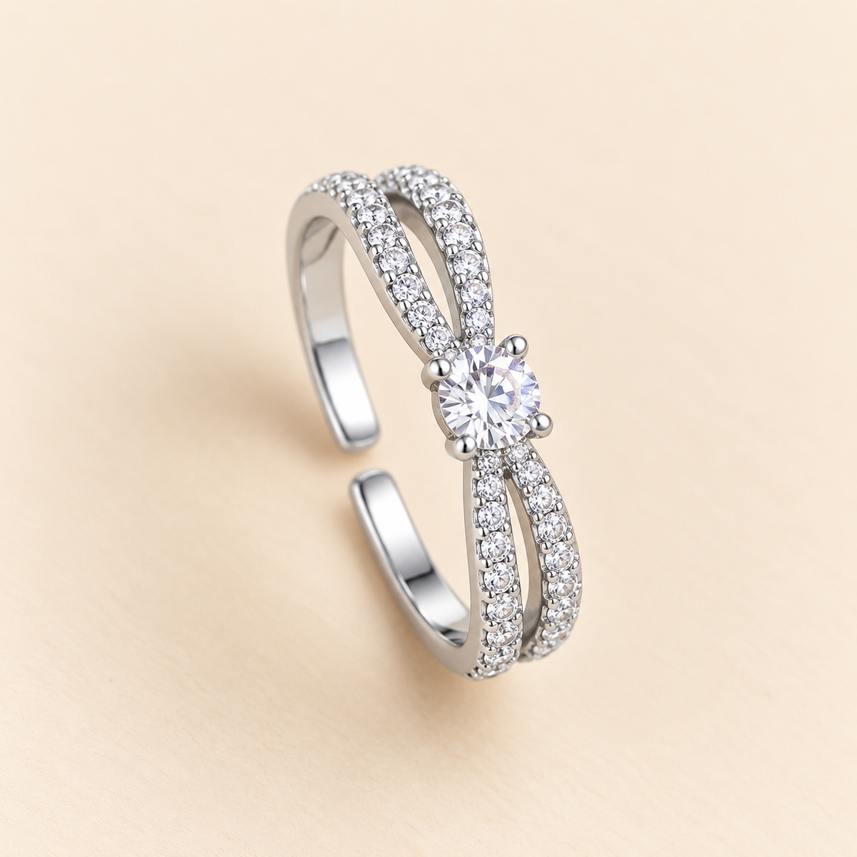 Celestia Duo Adjustable Ring
