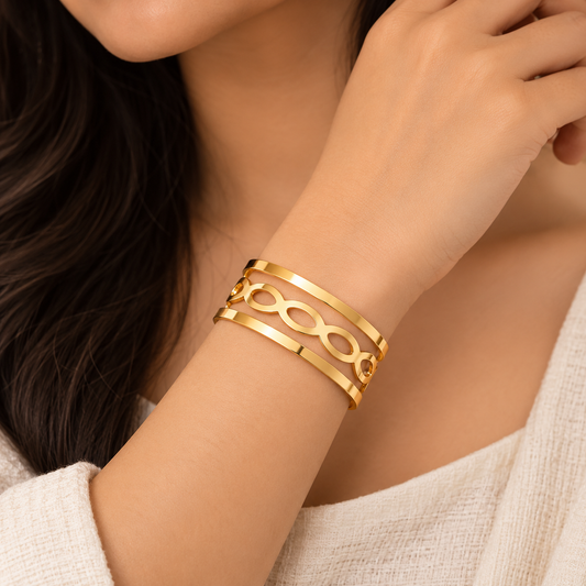 Elegant Petal Bracelet