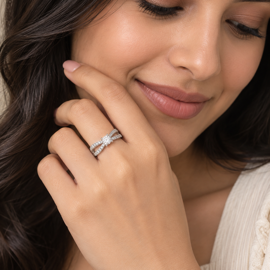 Celestia Duo Adjustable Ring