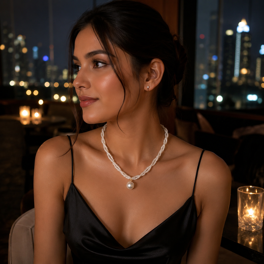 Elegant Pearl Pendant Necklace for Women