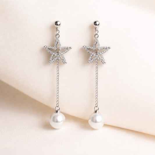 Twinkle Star Danglers Earring