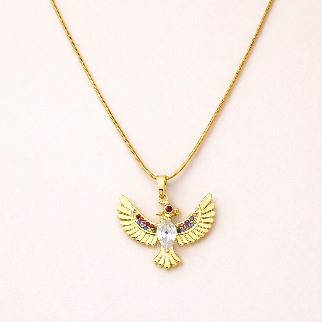 18k Gold Plated Soul in Motion Necklace