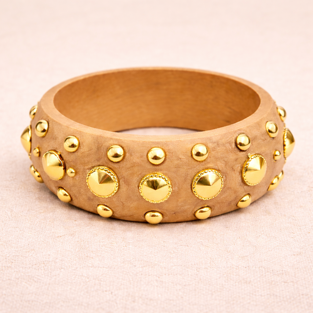 Handcrafted Satin Polish Wood Bangle