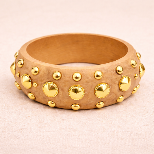 Handcrafted Satin Polish Wood Bangle