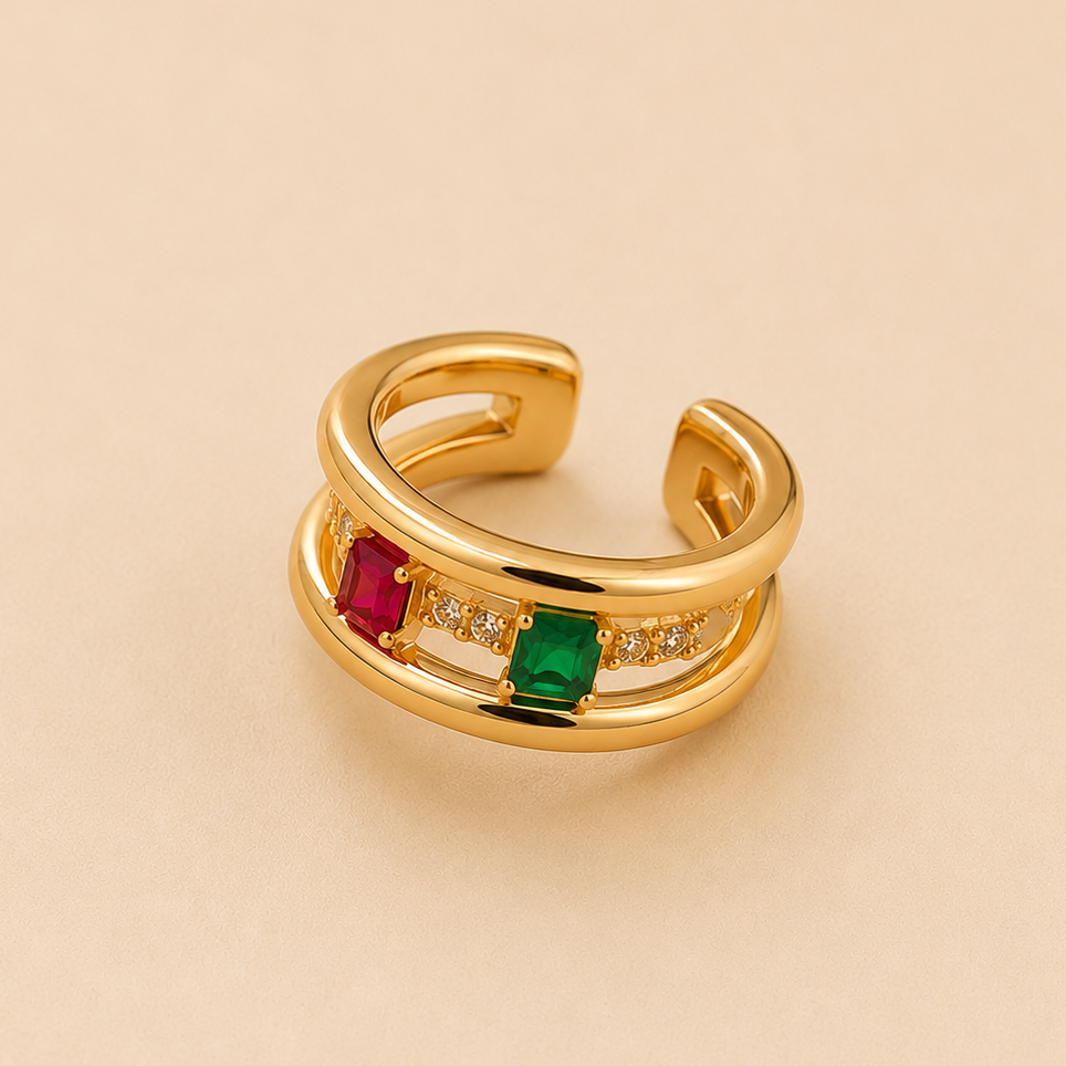 Aurora Rainbow Ear Cuff