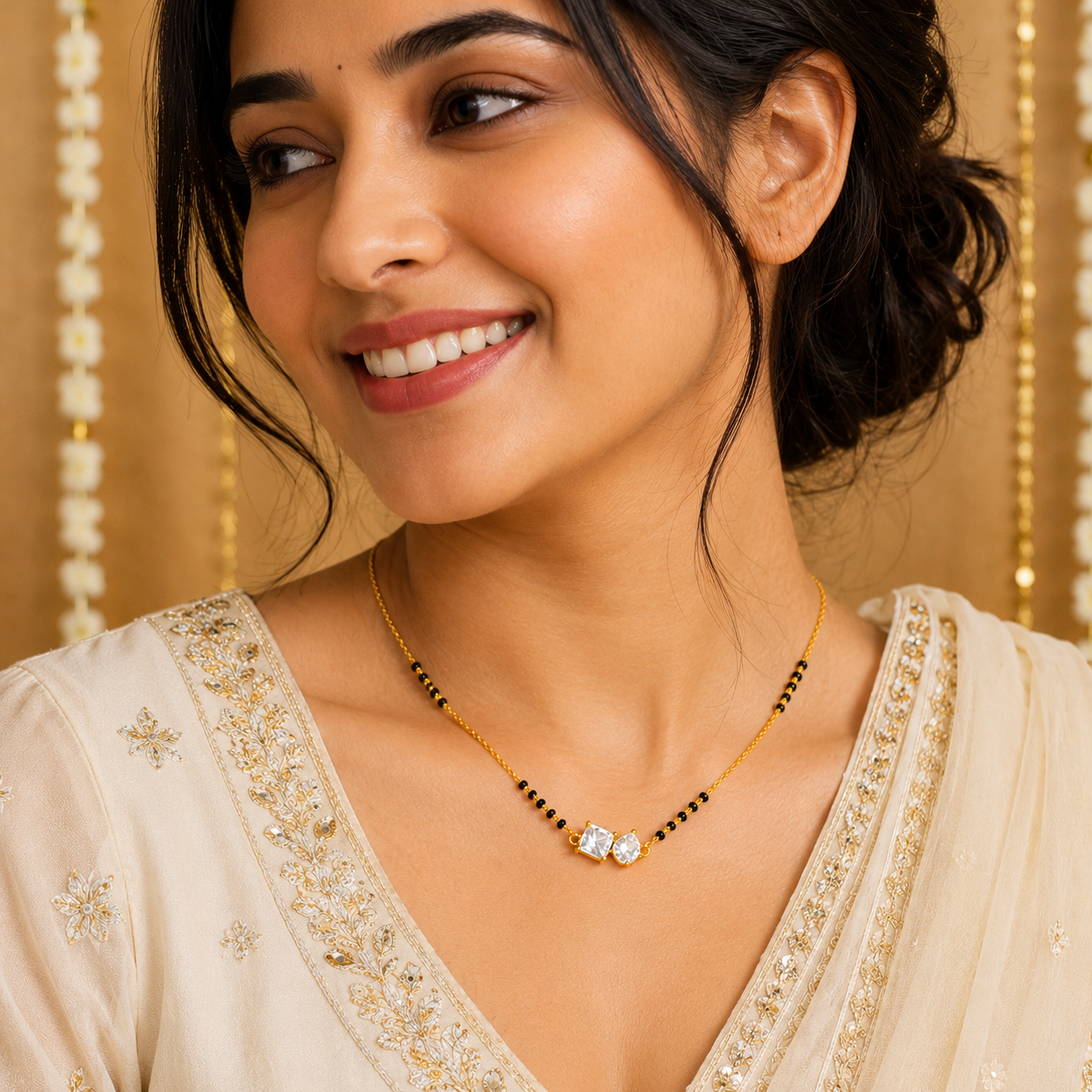 Tishya Beads Mangalsutra