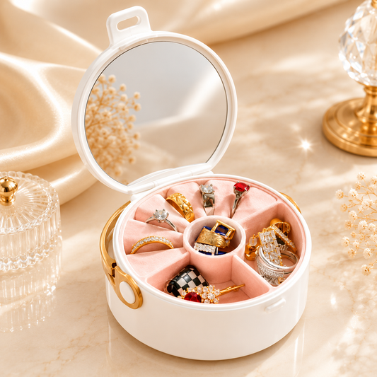 Just Rs 199 Jewellery Box For Travel 1 PC  Random Colour