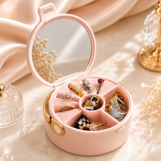 Just Rs 199 Jewellery Box For Travel 1 PC  Random Colour