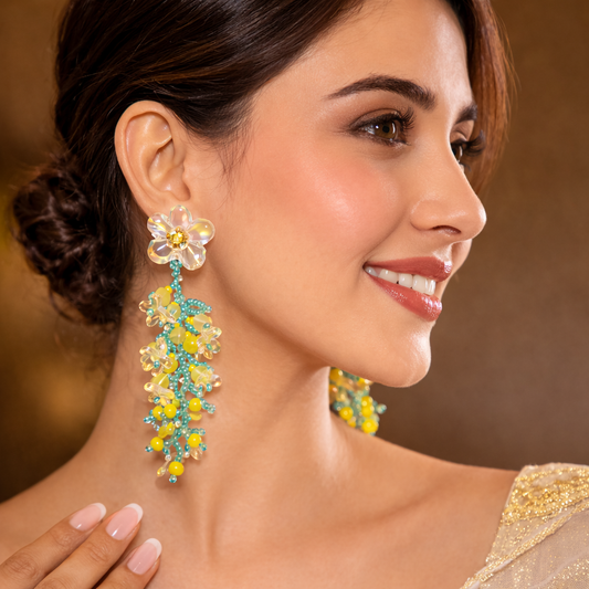 Flower Boho Elegance Turkish Earring