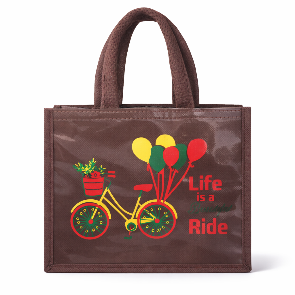 Vibrant Floral Tote Bag