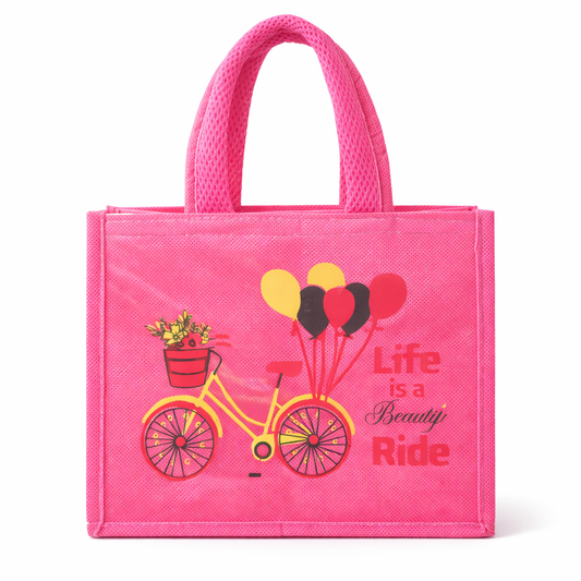 Vibrant Floral Tote Bag