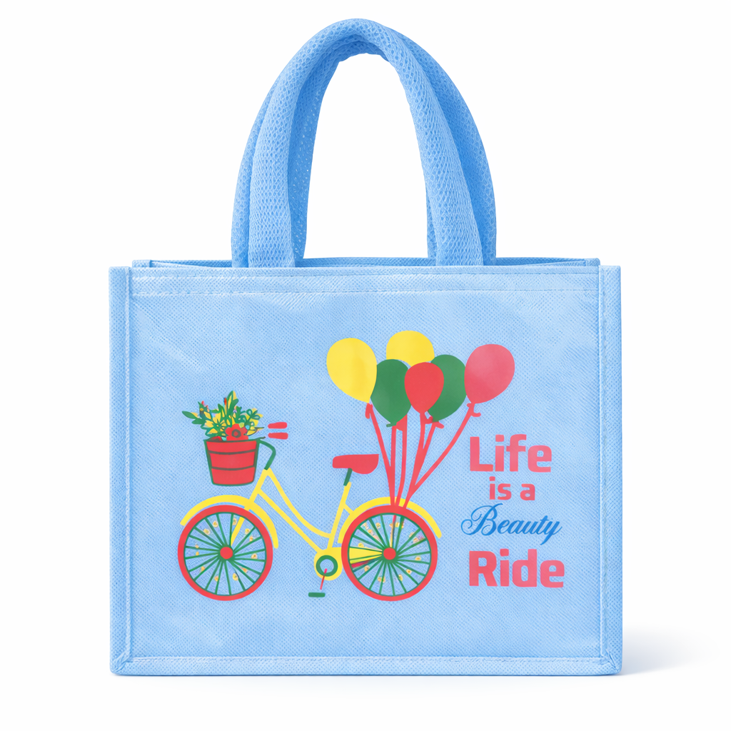 Vibrant Floral Tote Bag