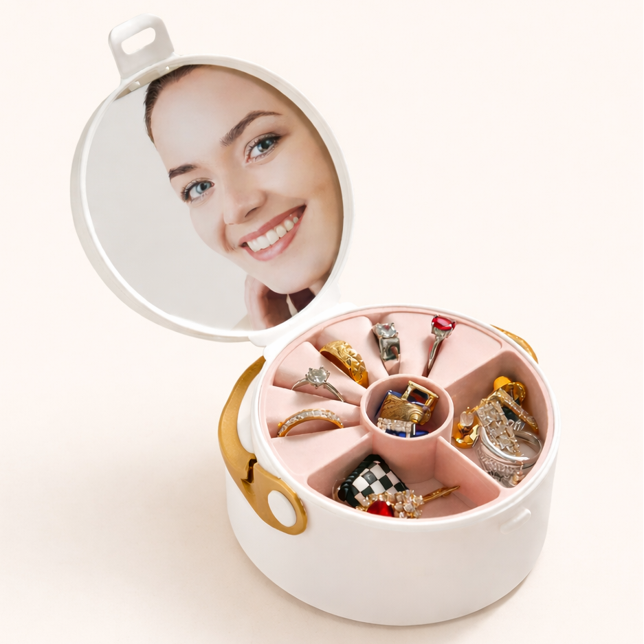 Just Rs. 199 Jewellery Box For Travel 1 PC  Random Colour