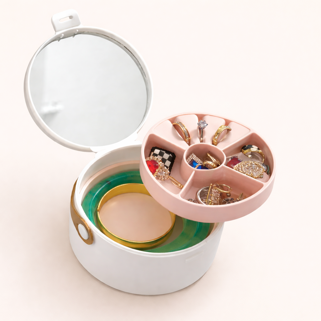 Just Rs. 199 Jewellery Box For Travel 1 PC  Random Colour