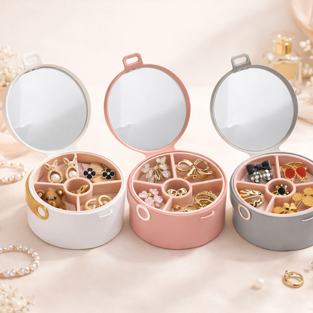 Just Rs. 199 Jewellery Box For Travel 1 PC  Random Colour
