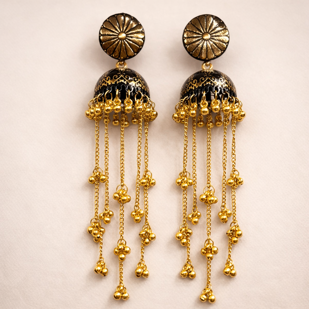 Shahi Swarn Lahari Kashmiri Earring