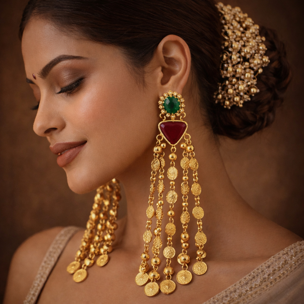 Rajwanshi Wedding  Kashmiri Earring