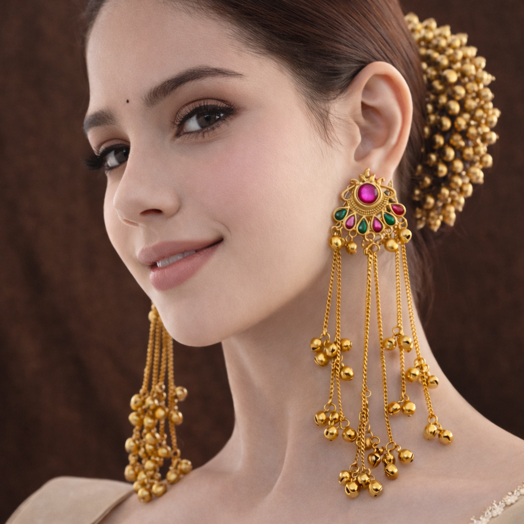 Heritage Pearl Radiance Kashmiri Earring