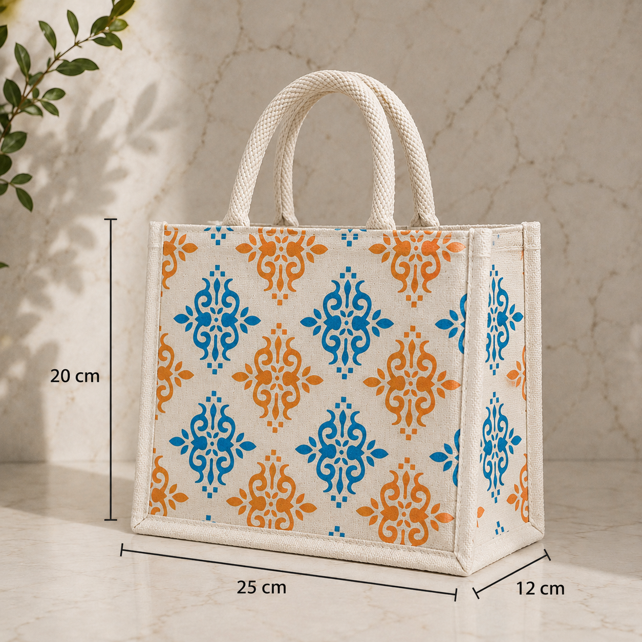 Rs 99 Azure Bloom Tote Bag