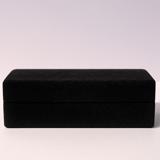 Rs. 199 Only Black Velvet Multi-Slot Earring Box