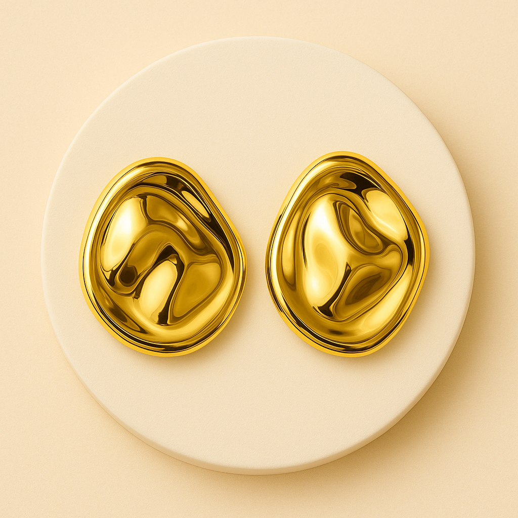 18k Gold Plated Endless Affection Earring