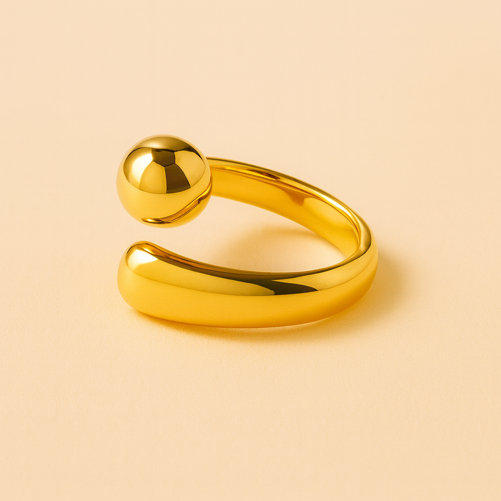 18k Gold Plated Amarillo Ring