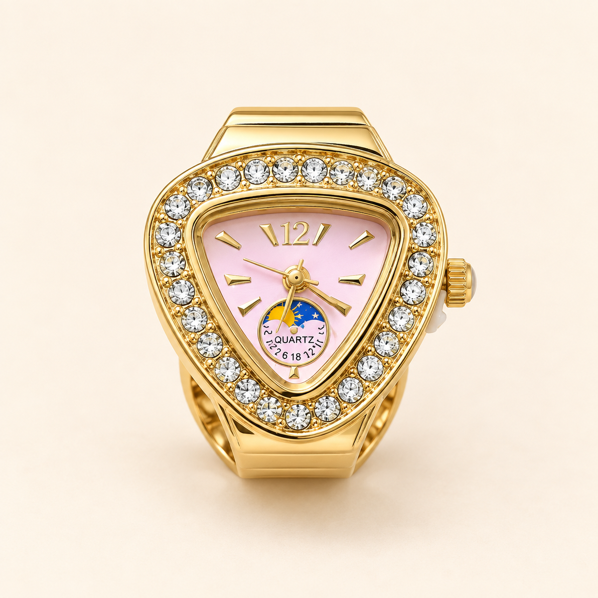 Blush Time Anti Tarnish Watch Ring