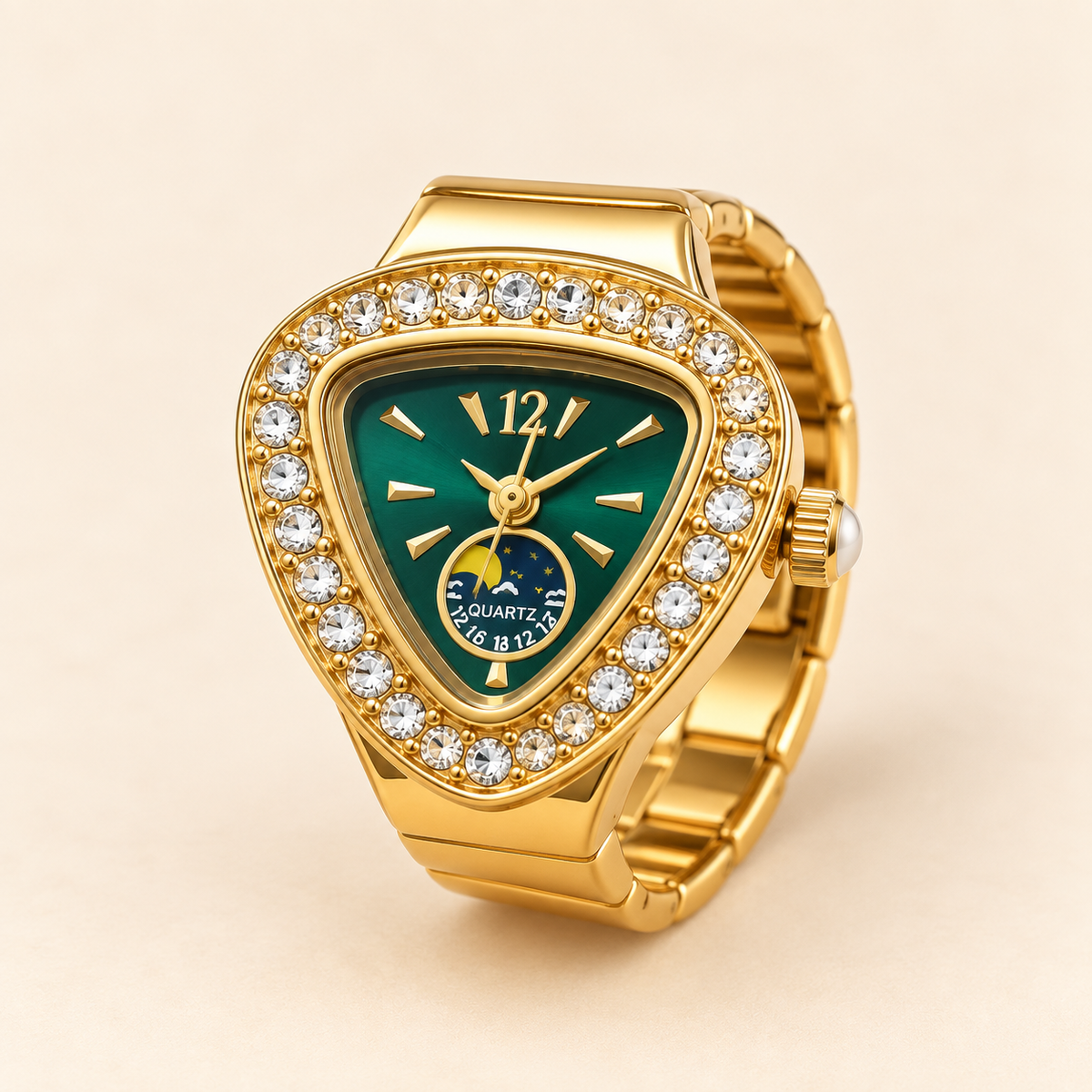 Blush Time Anti Tarnish Watch Ring