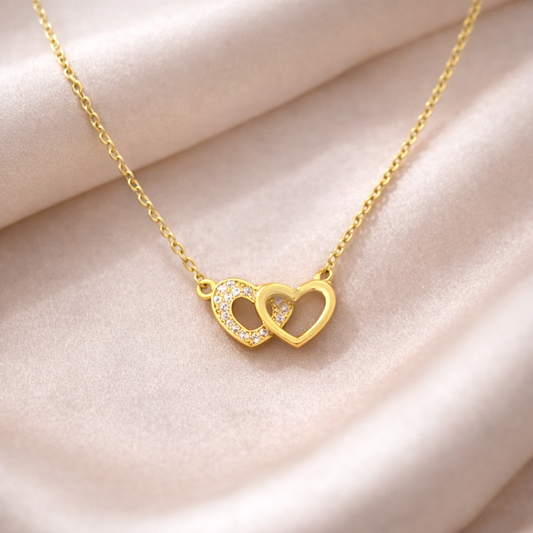 18K Gold Plated Eternal Bond Necklace
