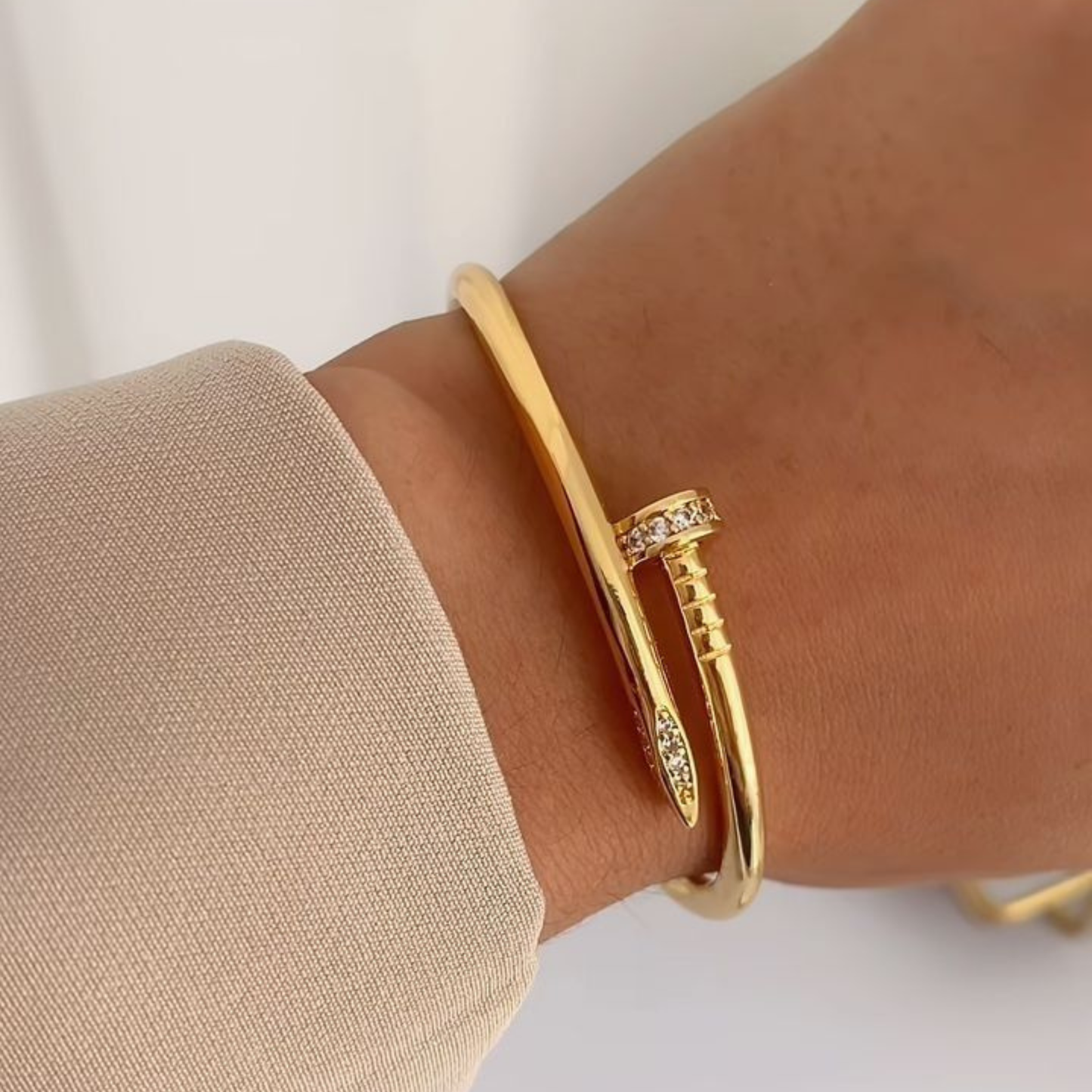 Anushka Sharma's Crystal Nail Bracelet