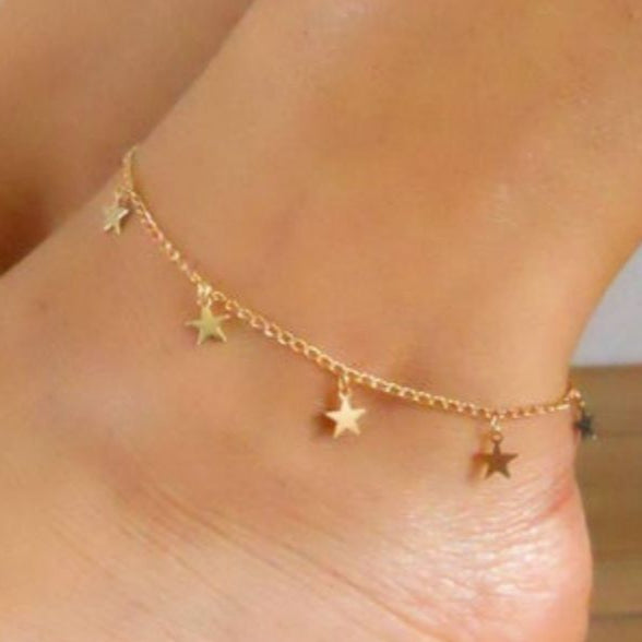 Star Charm Anklet