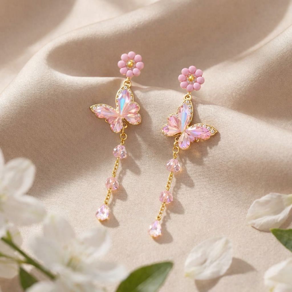 Rosaline Flutter Turkesh Earrings