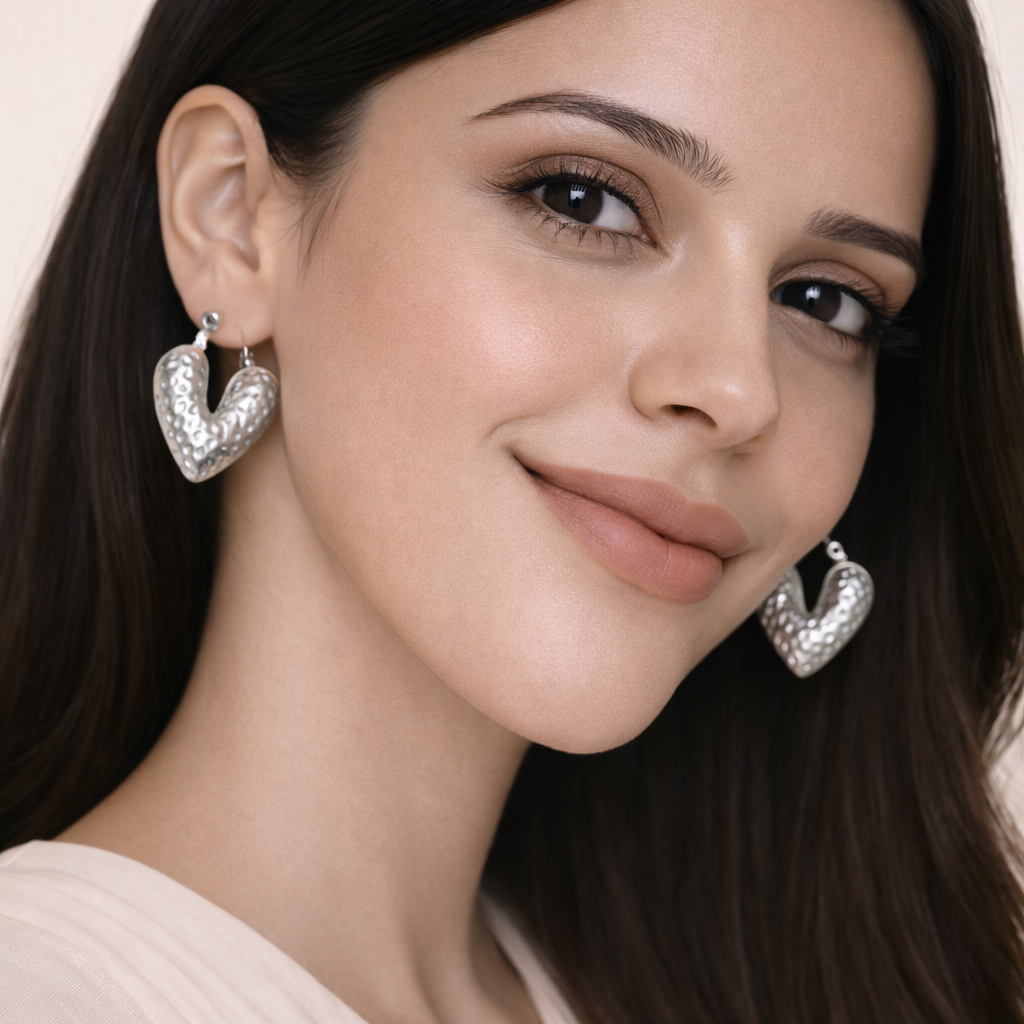 Heart Anti Tarnish Earring