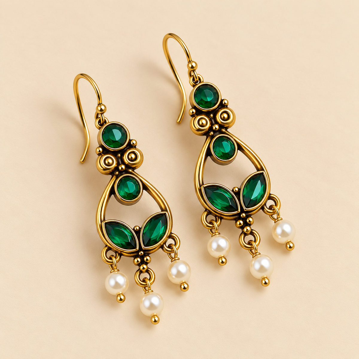 Oxidised Silver Classic Stud Earrings