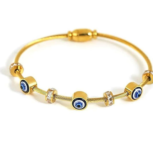 Rs 299 Evil Eye 18K Gold Plated Bracelet